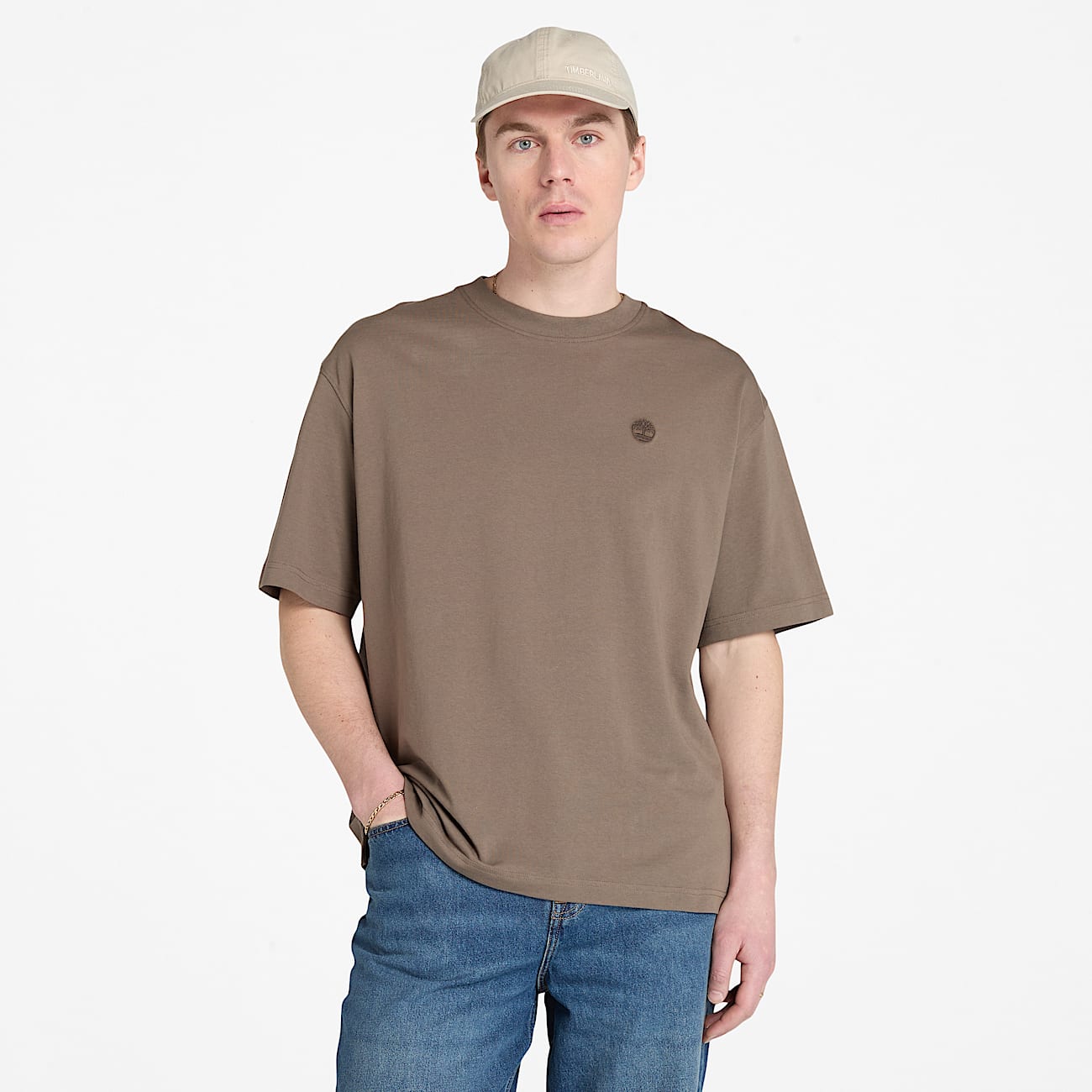 Dunstan River Short-Sleeve T-Shirt for Men in Brown - 1