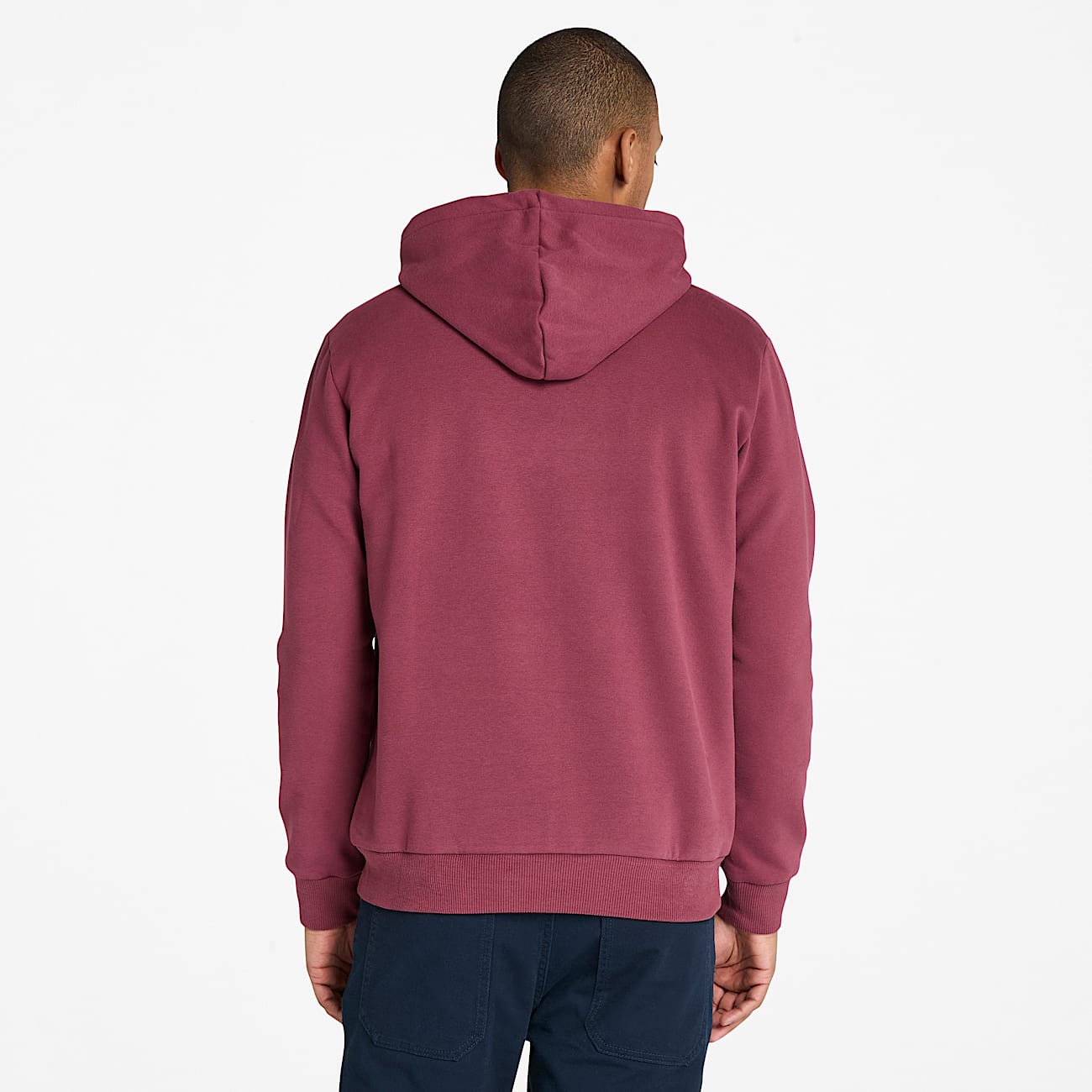 Hampton Hoodie for Men in Burgundy - 4