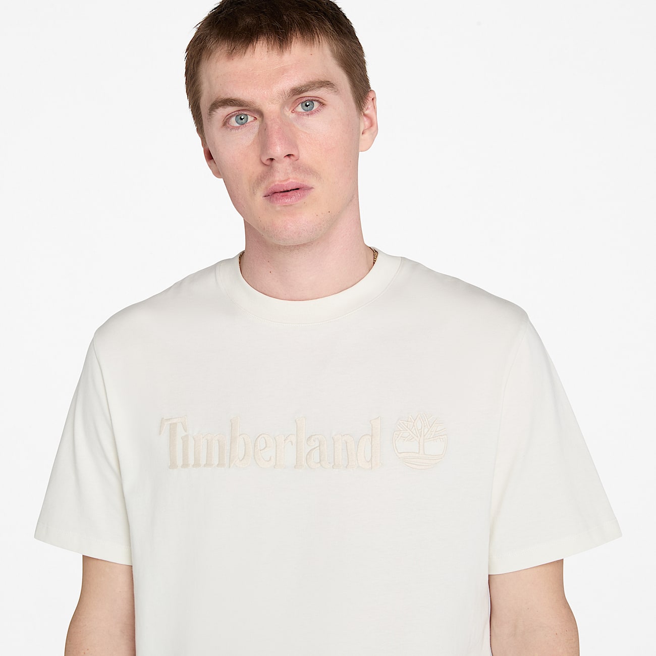 Hampton Short-Sleeve T-Shirt for Men in White - 3