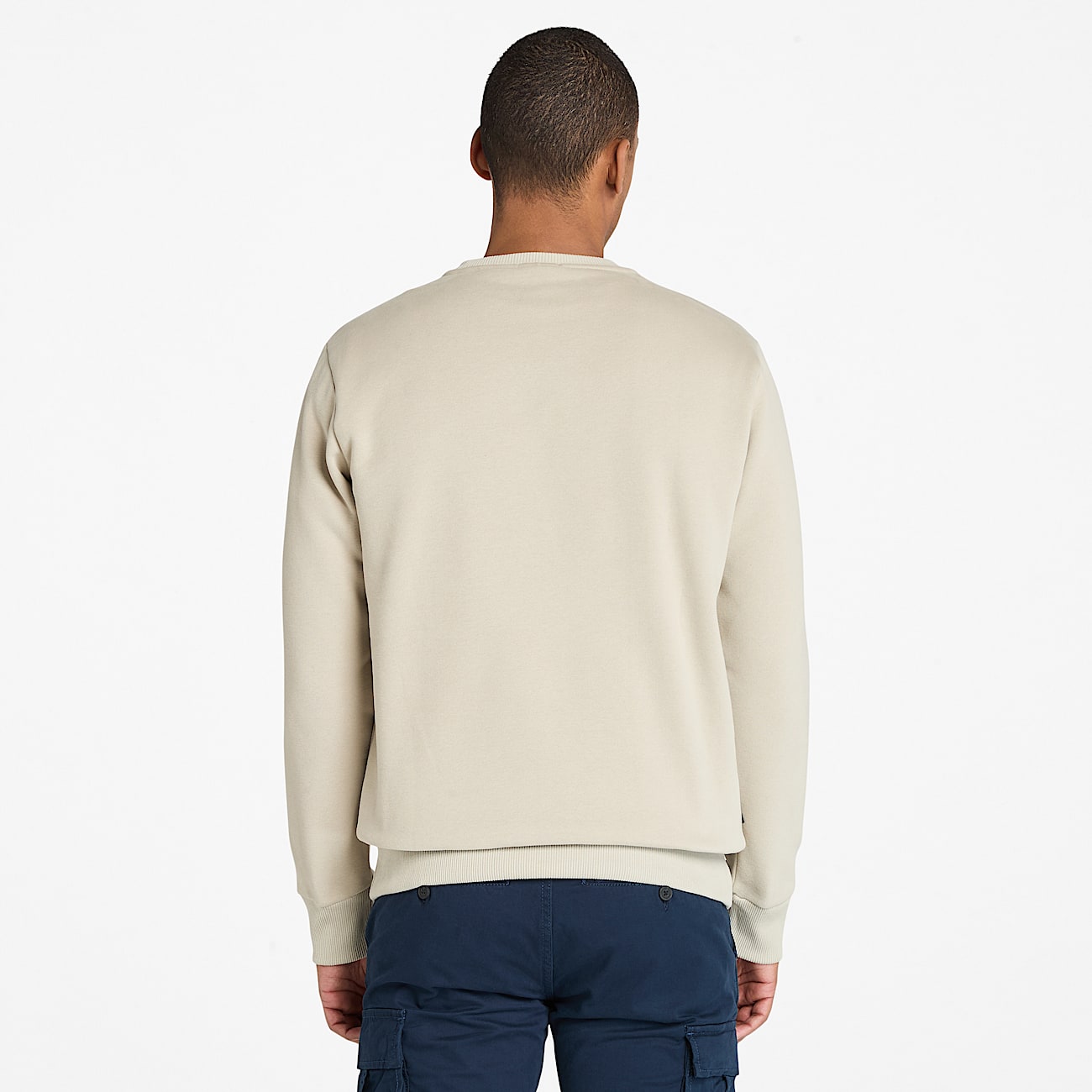Sweat à col ras du cou Hampton pour homme en gris - 4