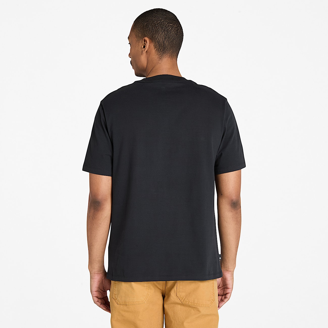 Hampton T-shirt met korte mouwen voor heren in zwart - 4