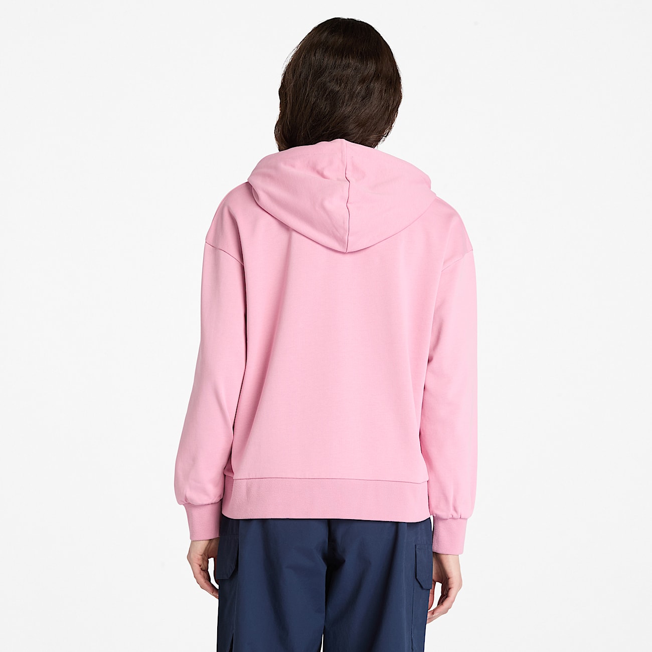 Exeter River Brushedback Crewneck Sweatshirt for Women in Pink - 4