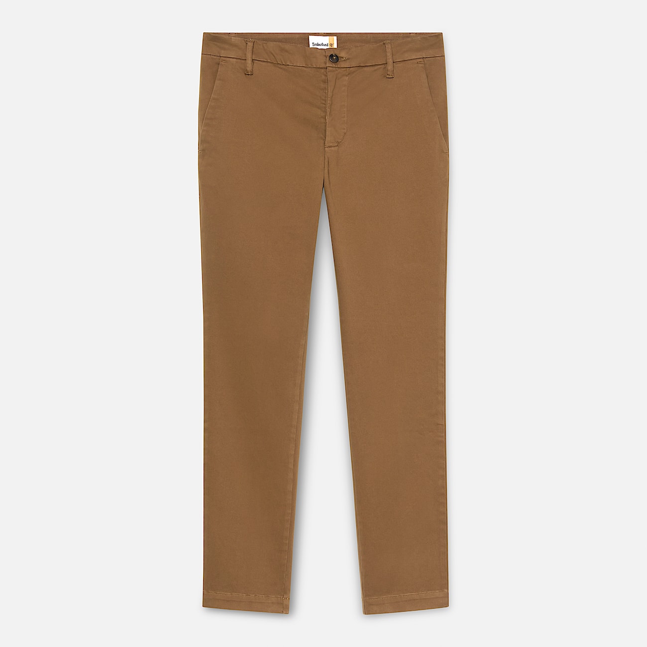 Pantalon chino teint en pièce Claremont pour homme en Jaune Foncé - 5