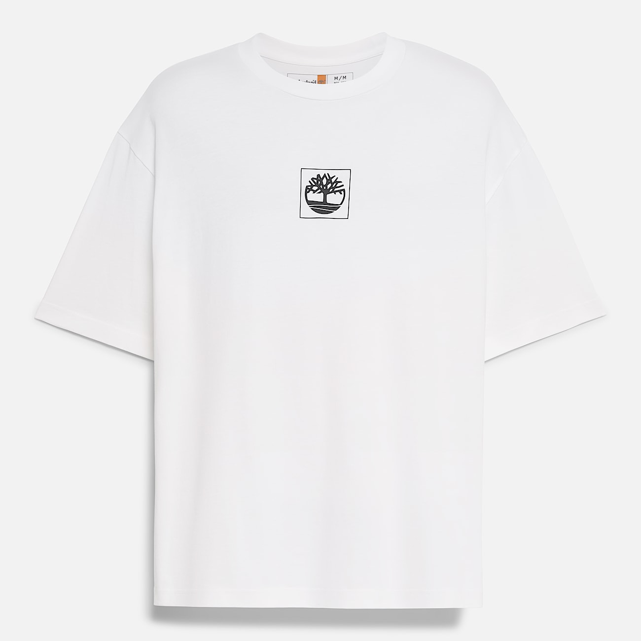 Building Blocks T-Shirt mit kurzen Ärmeln und Grafik in Weiß - 5