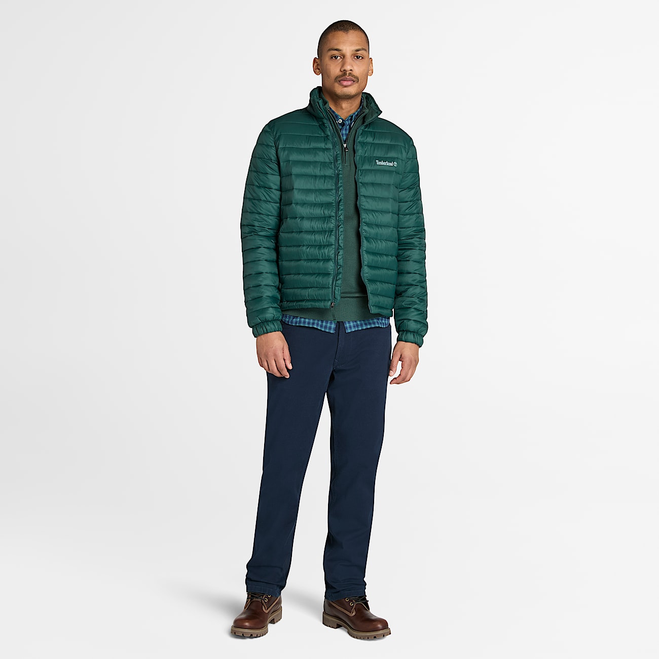 Axis Peak Durable Water-Repellent Jacket for Men in Dark Green - 2
