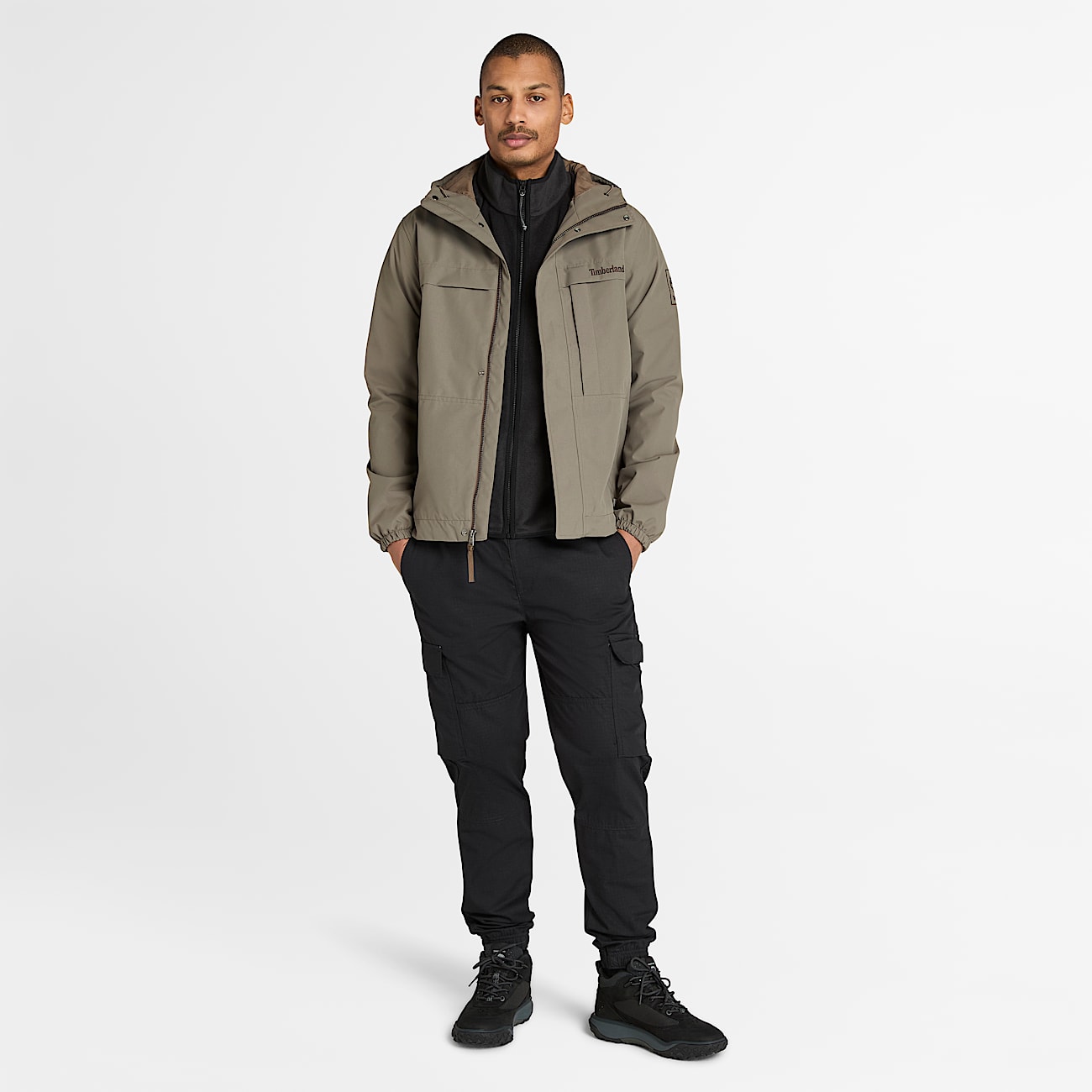 Chaqueta Shell impermeable Benton para hombre en marrón - 2