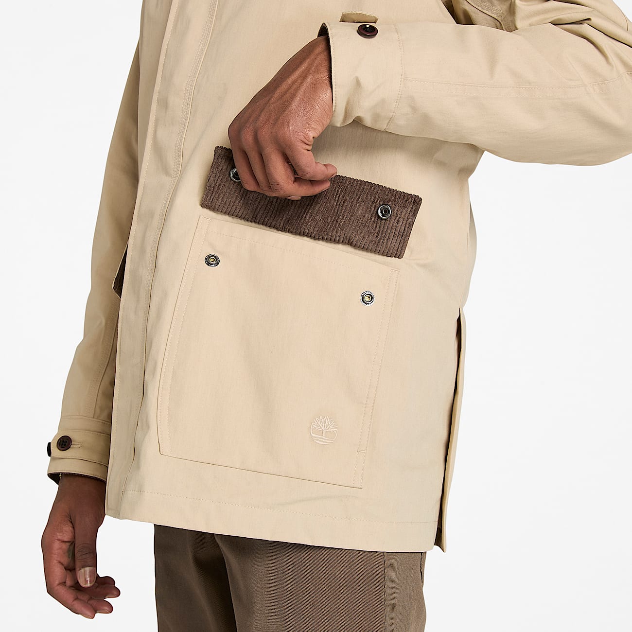 Giacca Barn Impermeabile Wenham da Uomo in beige - 4