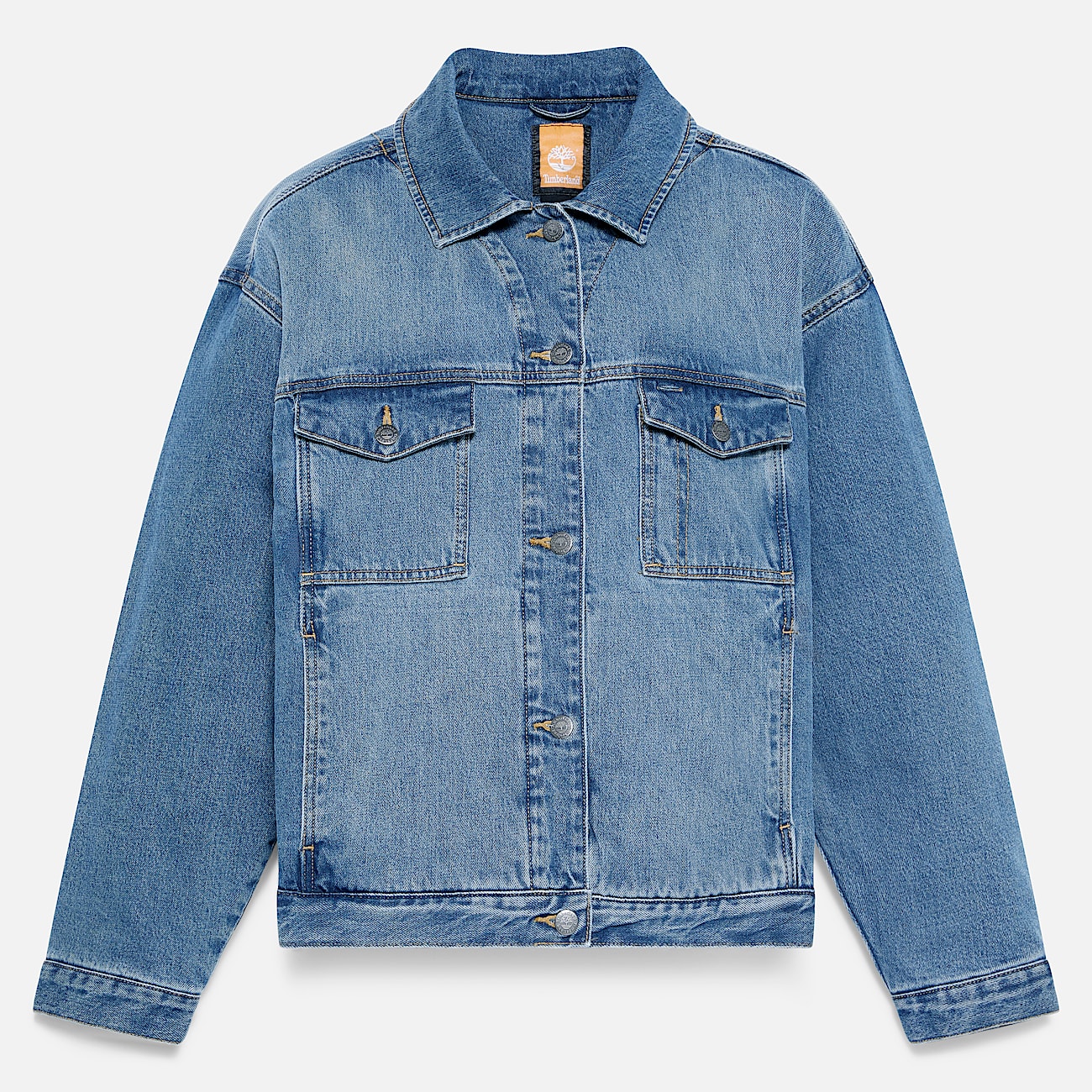 Veste isolante Denim Archive pour femme en bleu - 6