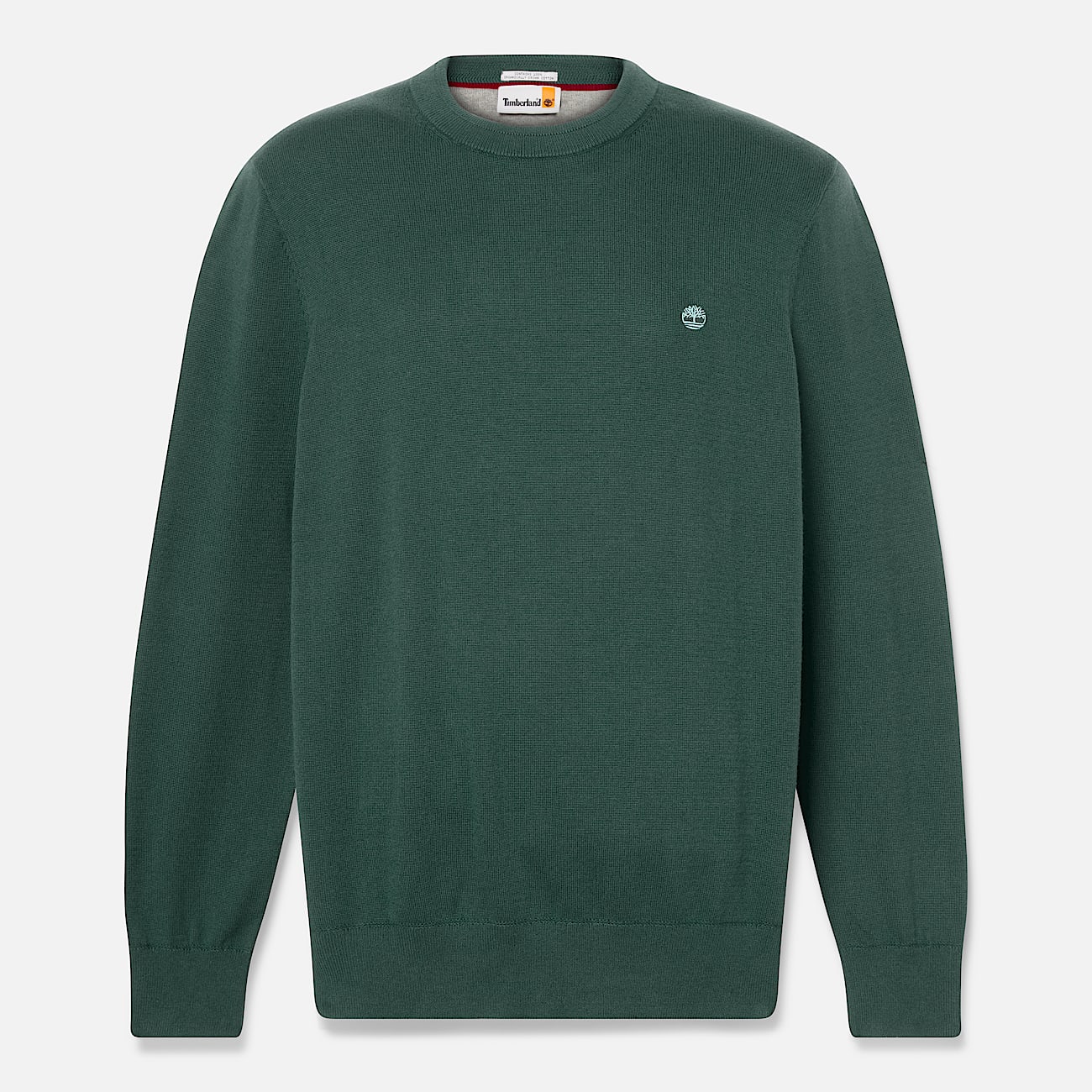 Williams River Cotton Jumper for Men in Dark Green - 5
