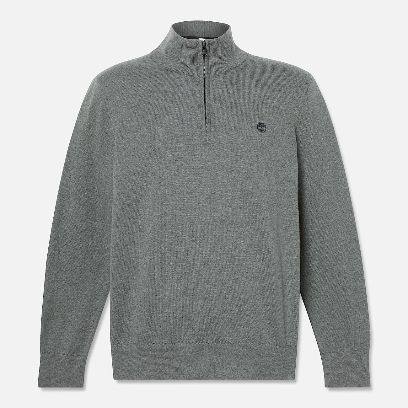 Williams River Quarter-Zip Jumper for Men in Grey - 5