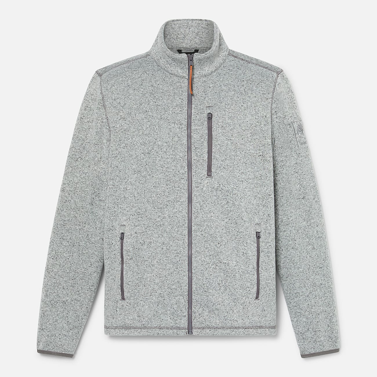 Chaqueta polar Melange para hombre en gris oscuro - 6