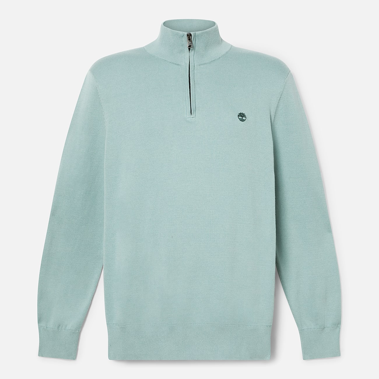 Williams River Quarter-Zip Jumper for Men in Grey - 5