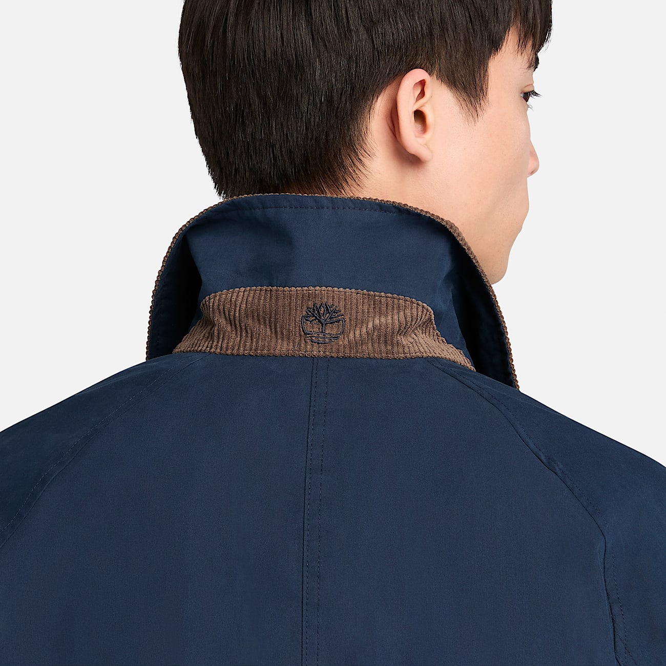 Wenham Waterproof Barn Coat for Men in Dark Blue - 3