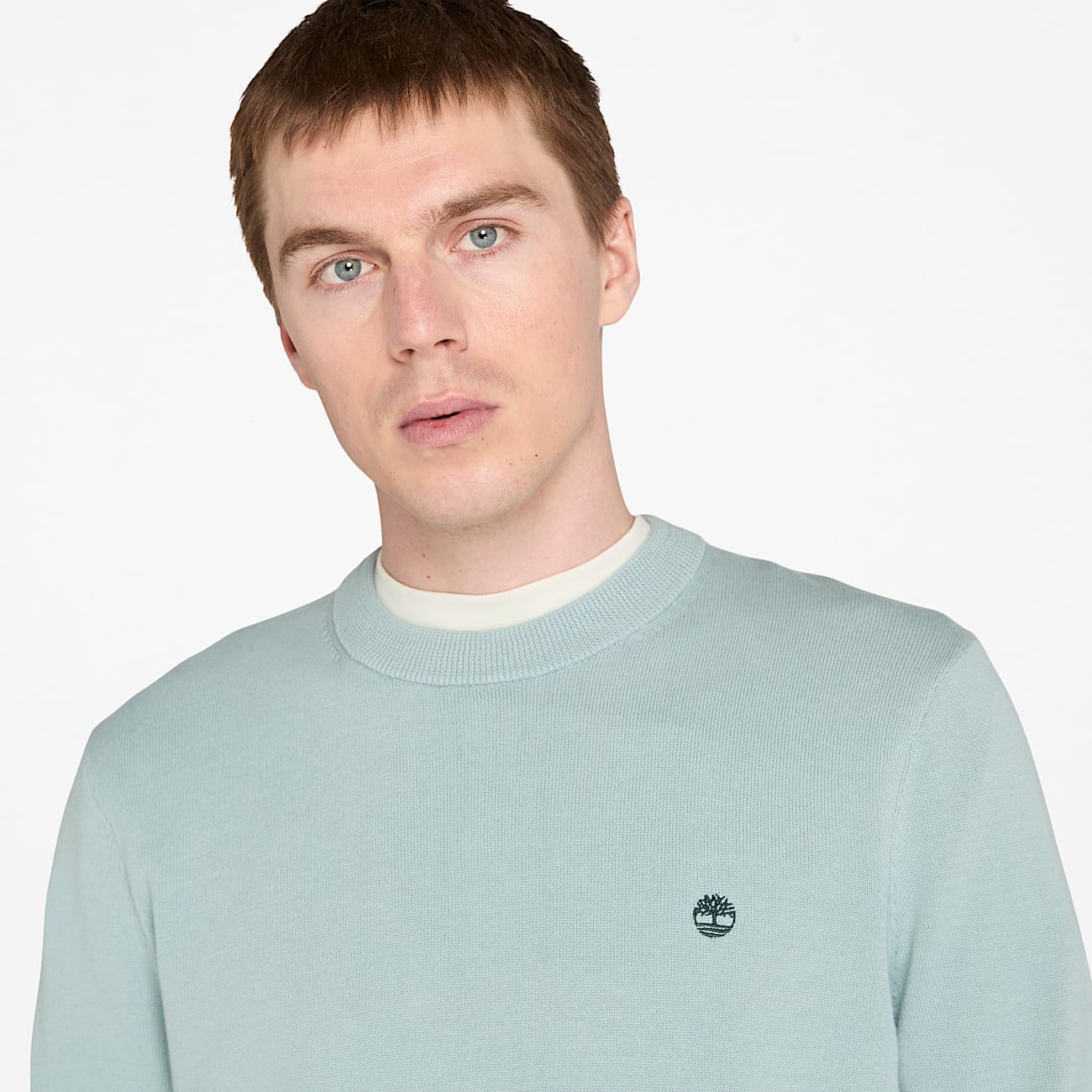 Maglione in Cotone Williams River da Uomo in grigio - 3