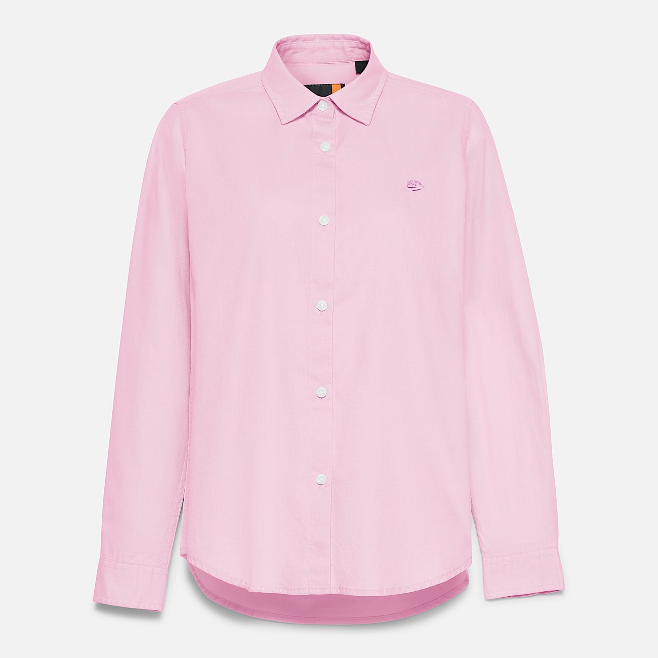Timberland® Oxford-Langarmhemd für Damen in Pink - 5