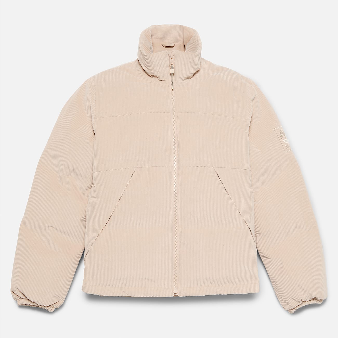 Chaqueta acolchada de pana impermeable Welch Mountain para Mujer en beis - 6