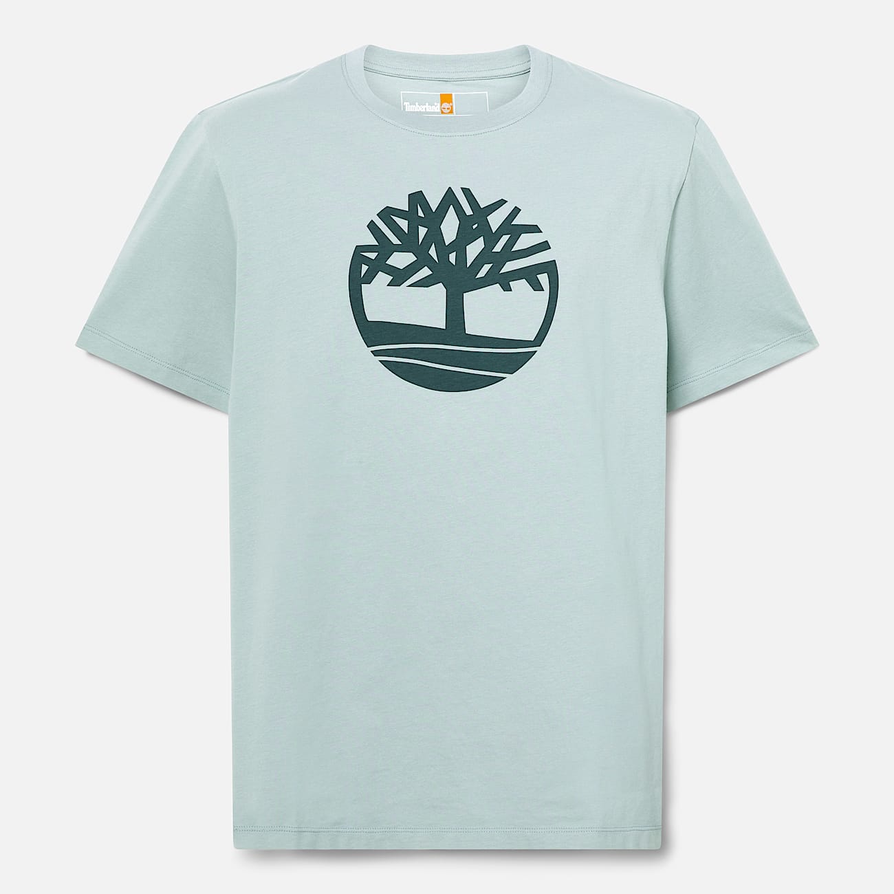 Kennebec River T-shirt met korte mouwen en boomlogo voor heren in grijs - 5