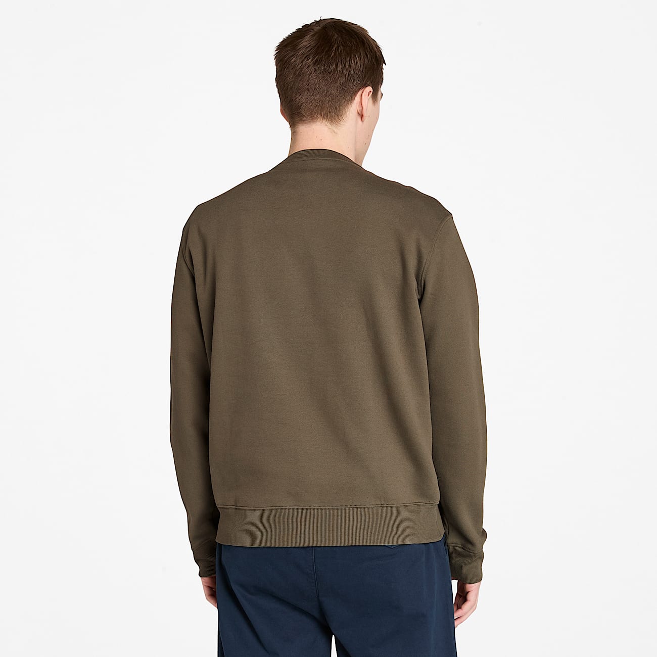 Kennebec River Crewneck Sweatshirt for Men in Green - 4