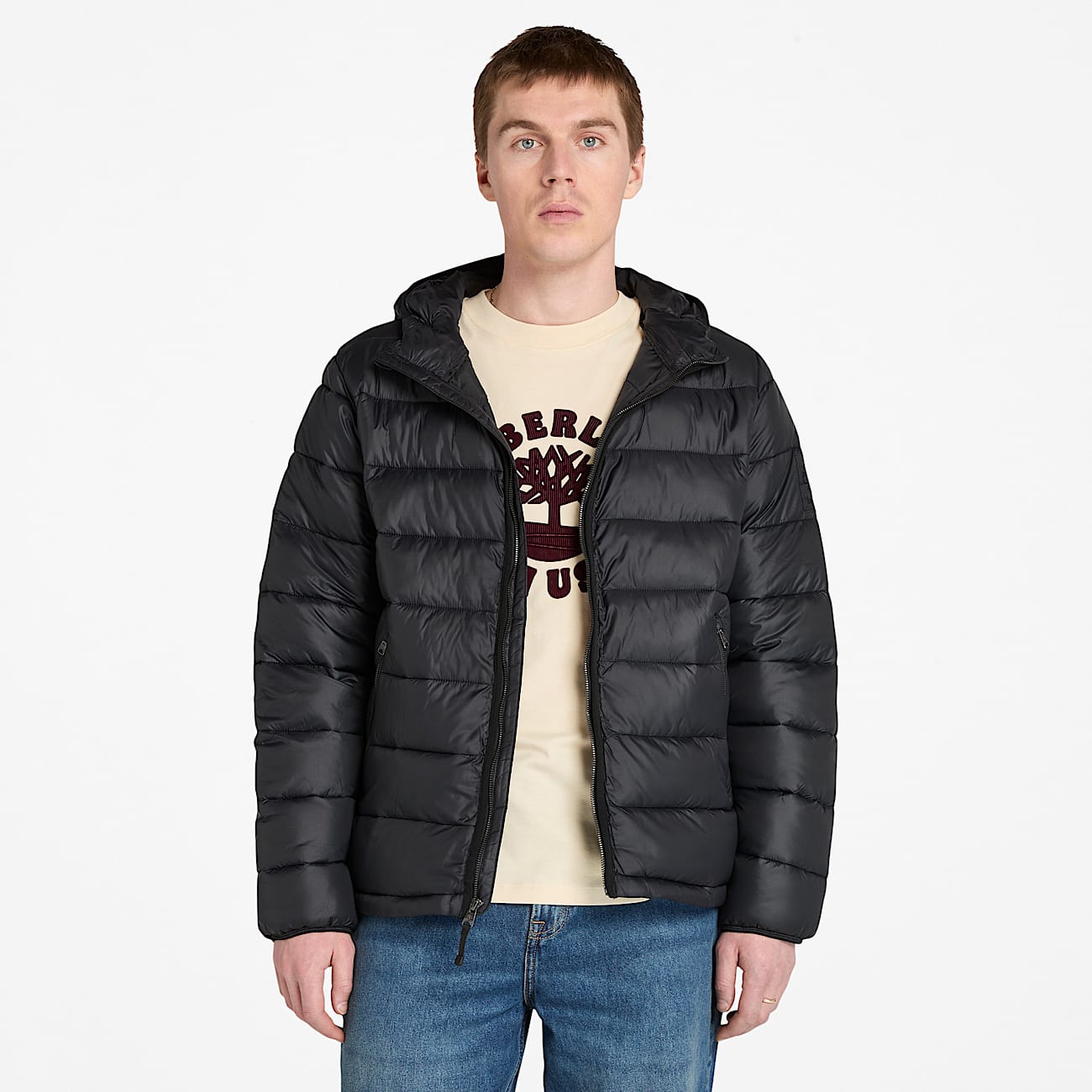 Doudoune déperlante et résistante Garfield pour homme en noir - 1