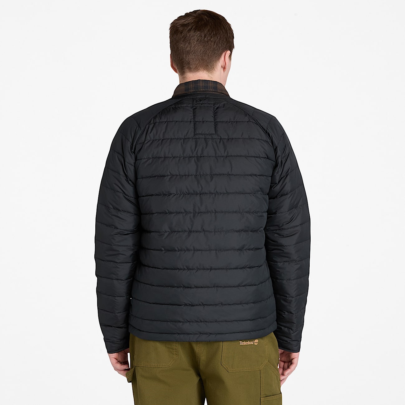 Quilted Lightweight Insulated Jacket for Men in Black - 5