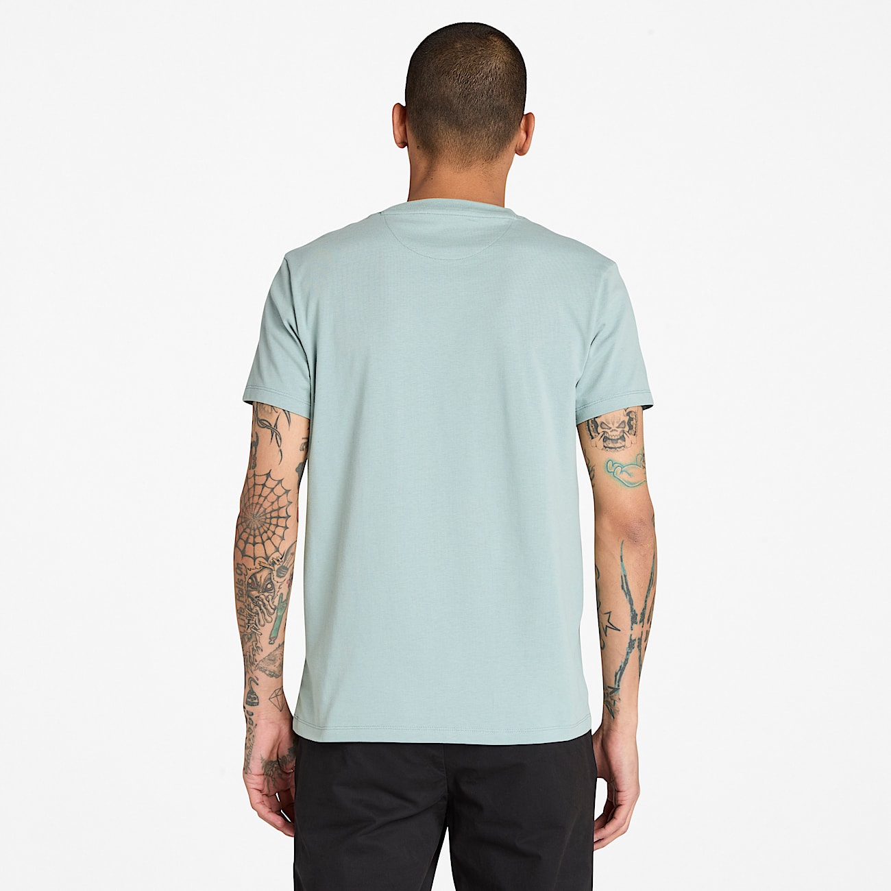 Dunstan River T-shirt met korte mouwen voor heren in grijs - 4