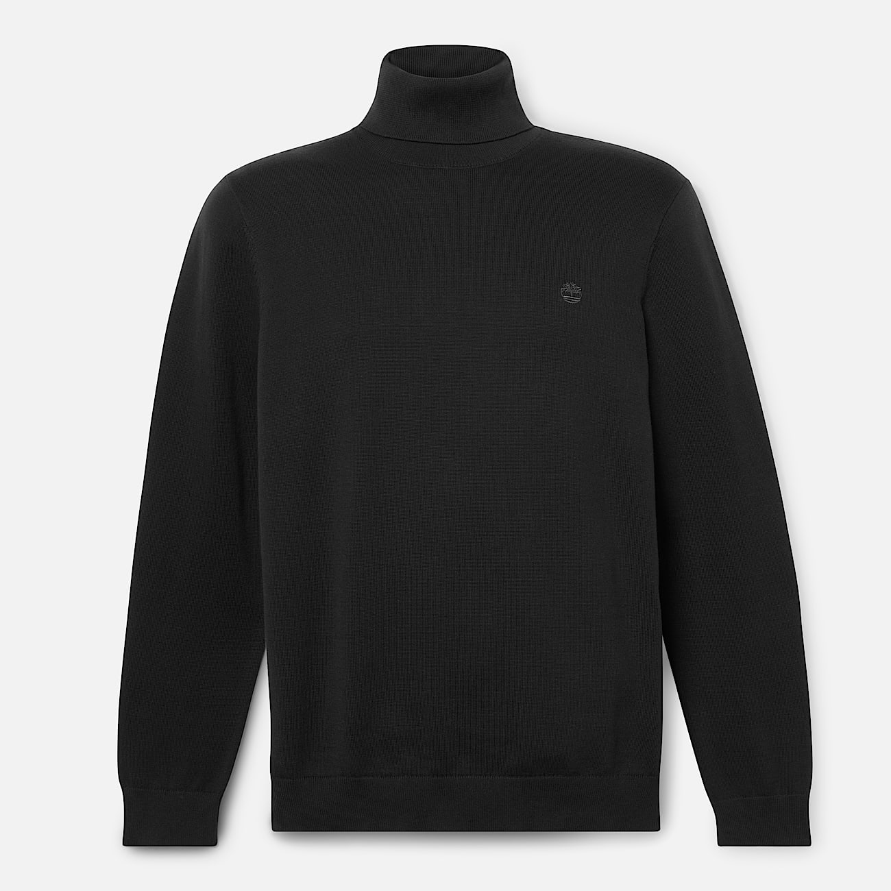 Maglione in Cotone con Collo a Lupetto Williams River da Uomo in colore nero - 5
