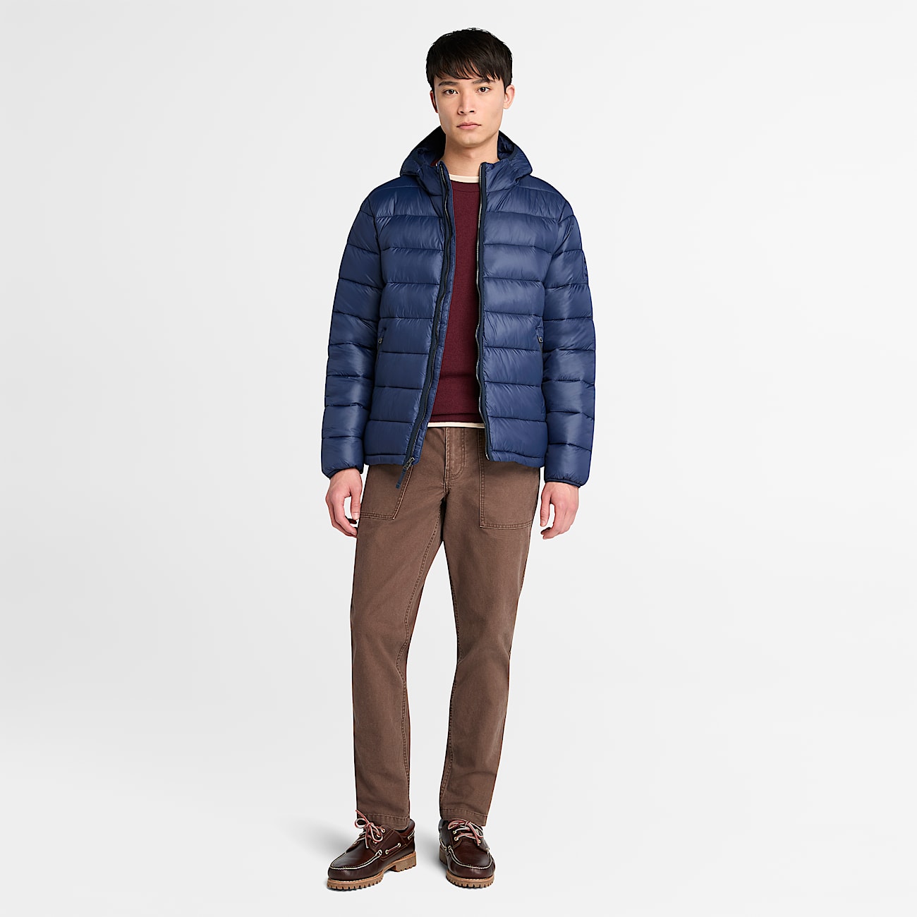 Garfield Durable Water-Repellent Puffer Jacket for Men in Dark Blue - 2