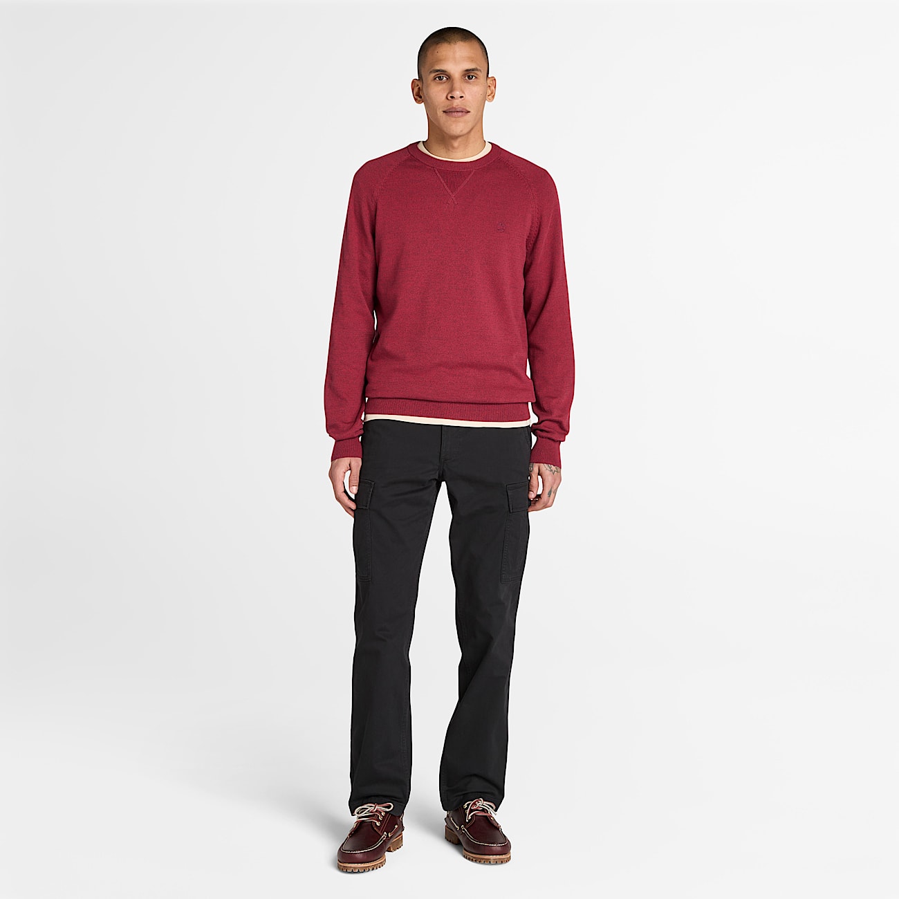 Pantaloni Cargo in Twill Timberland® Brookline da Uomo in colore nero - 2