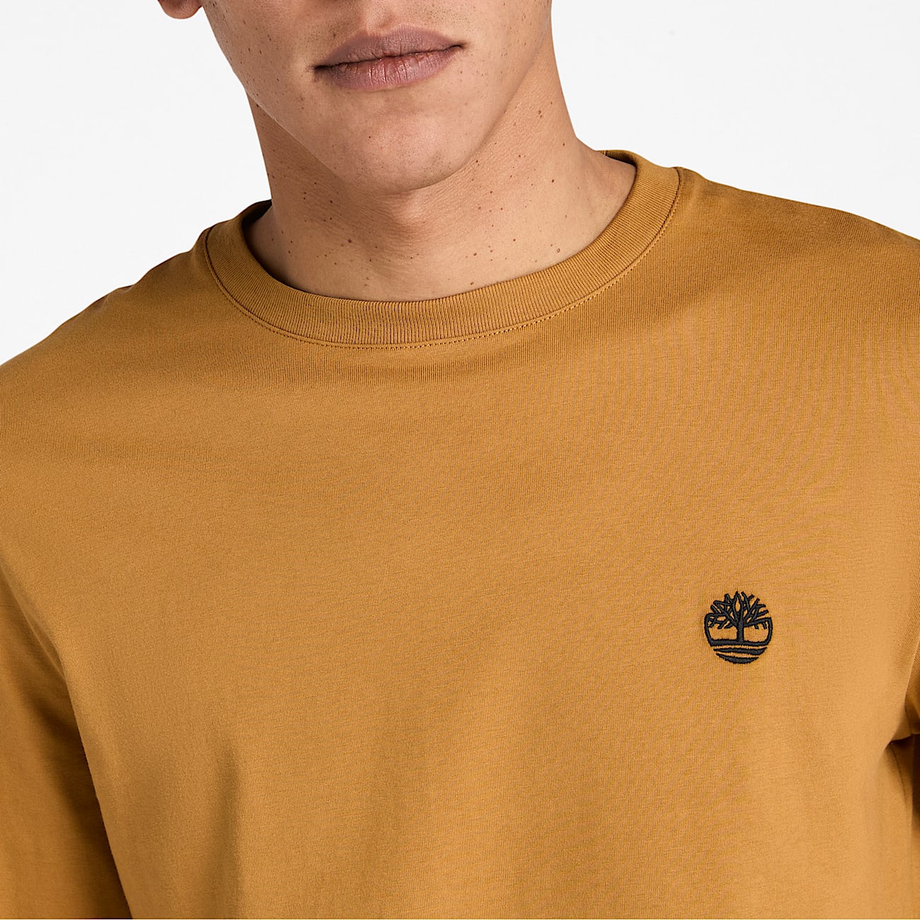 Dunstan River Langarm-T-Shirt für Herren in Gelb - 3