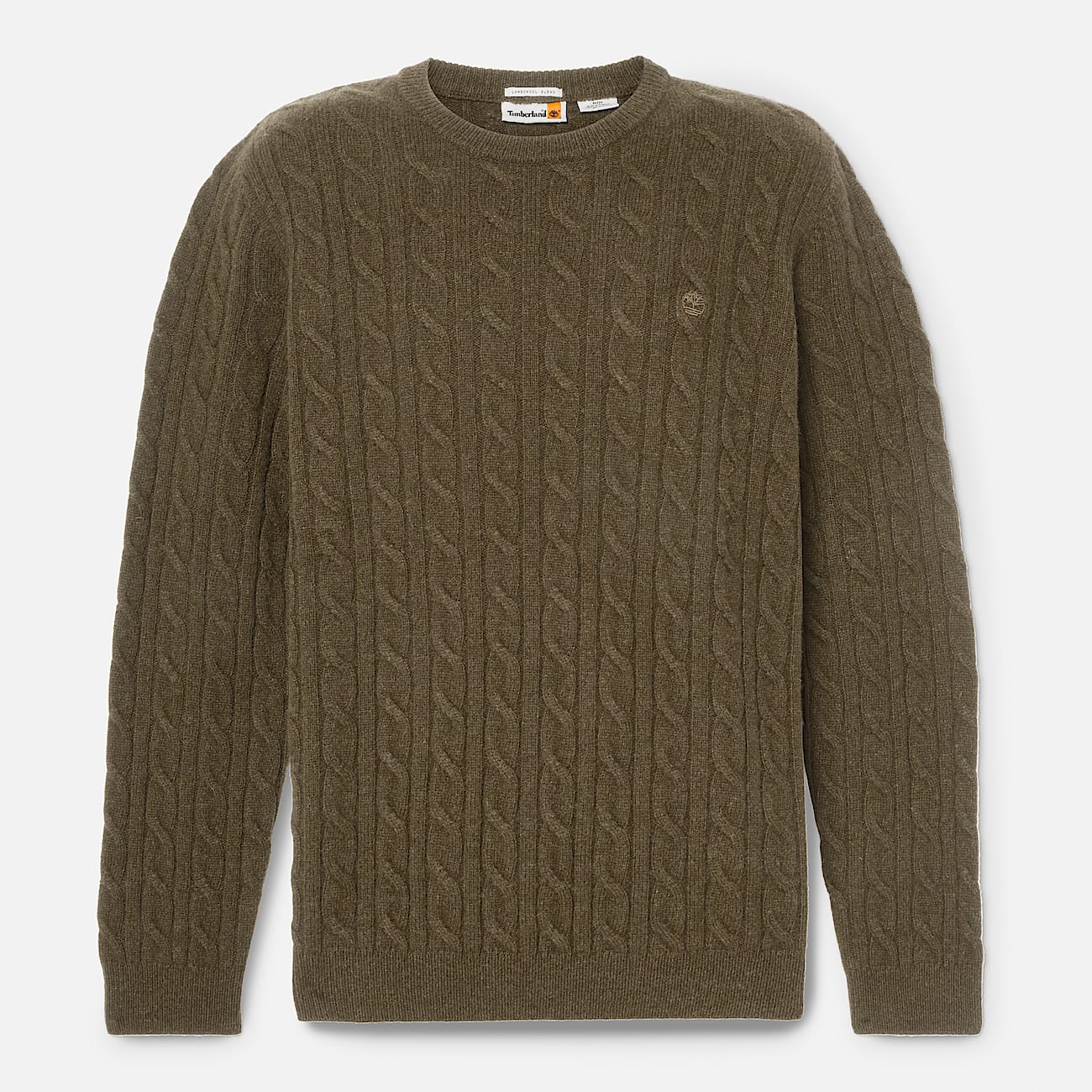 Maglione Girocollo a Trecce Phillips Brook da Uomo in verde - 5