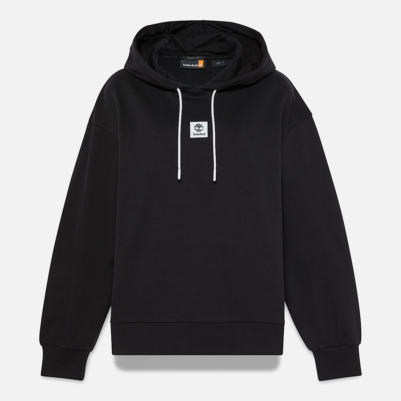 Loopback-Hoodie mit Stack-Logo für Damen in Schwarz - 5