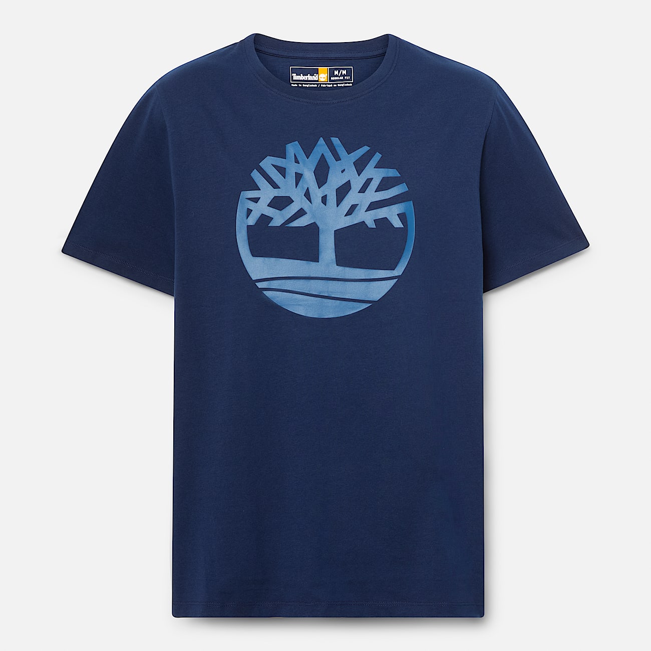 T-shirt con Logo ad Albero Kennebec River da Uomo in blu scuro - 5