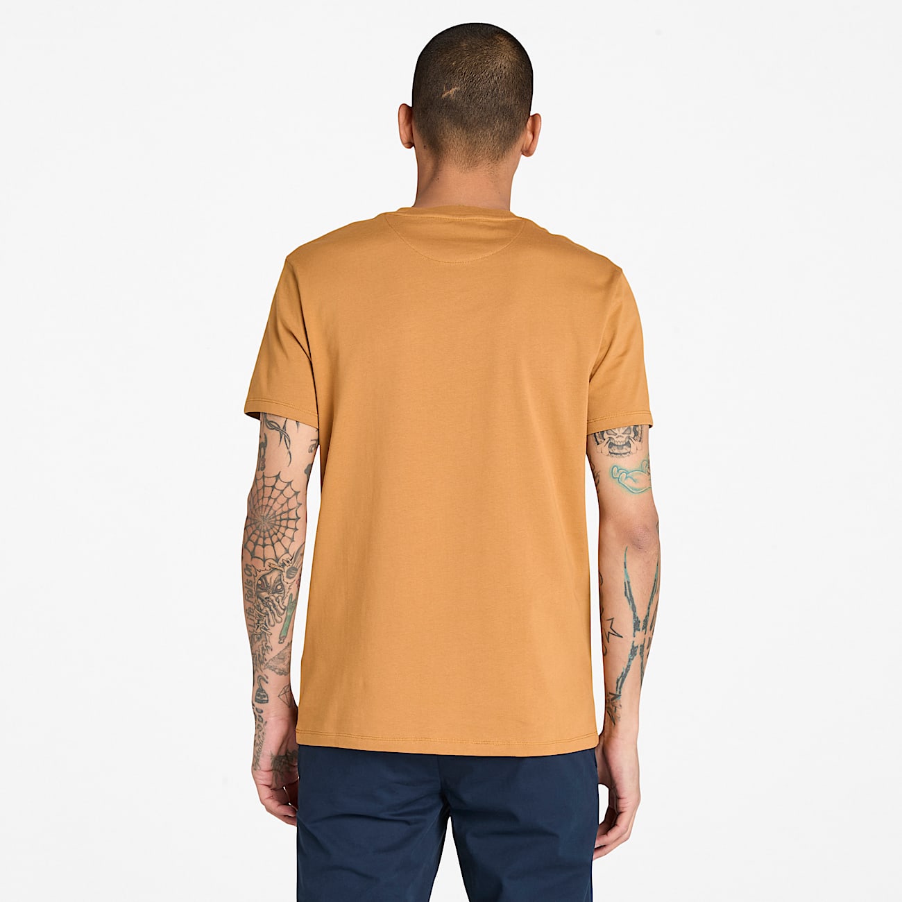Dunstan River Kurzarm-T-Shirt für Herren in Gelb - 4