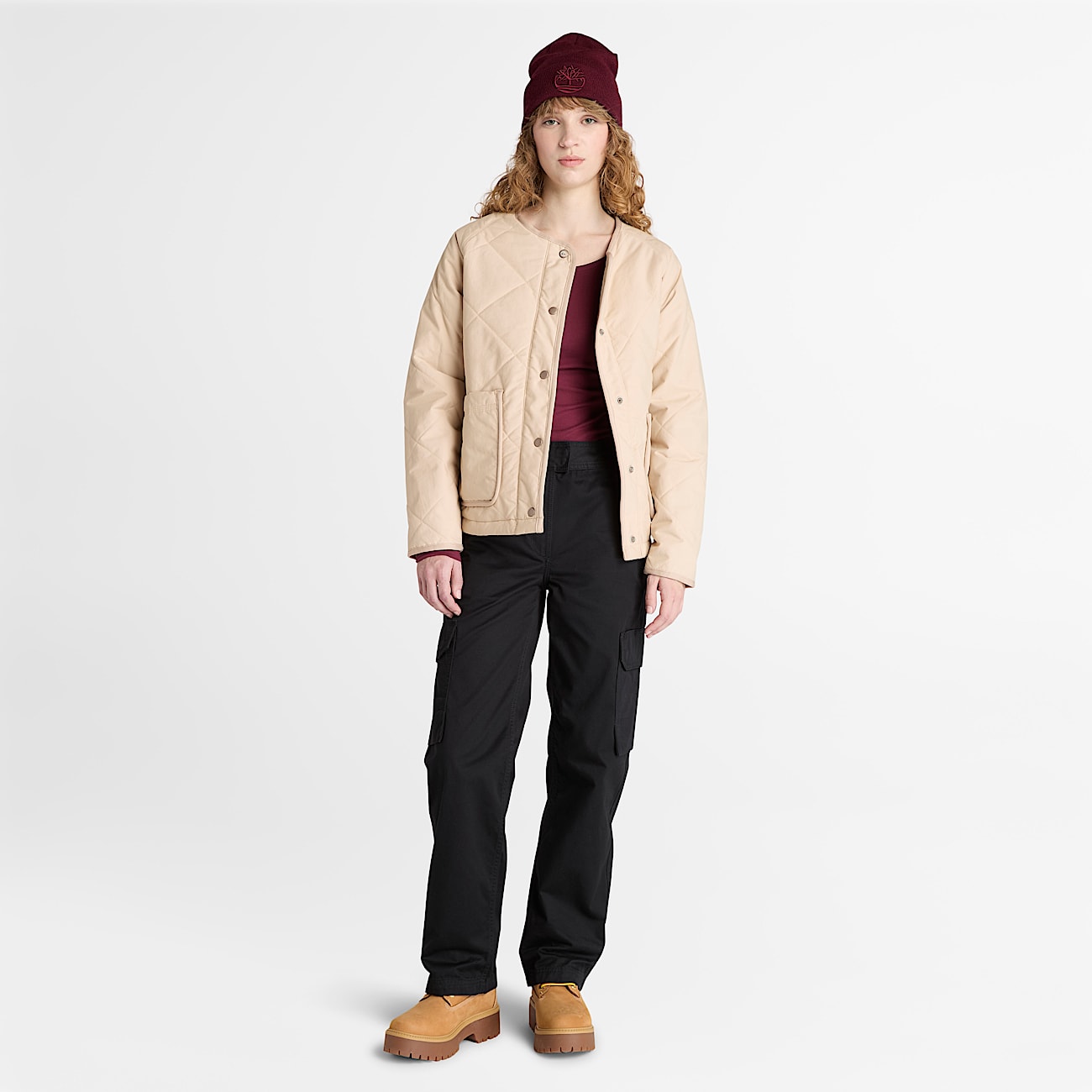 Utility-Cargohose für Damen in Schwarz - 2