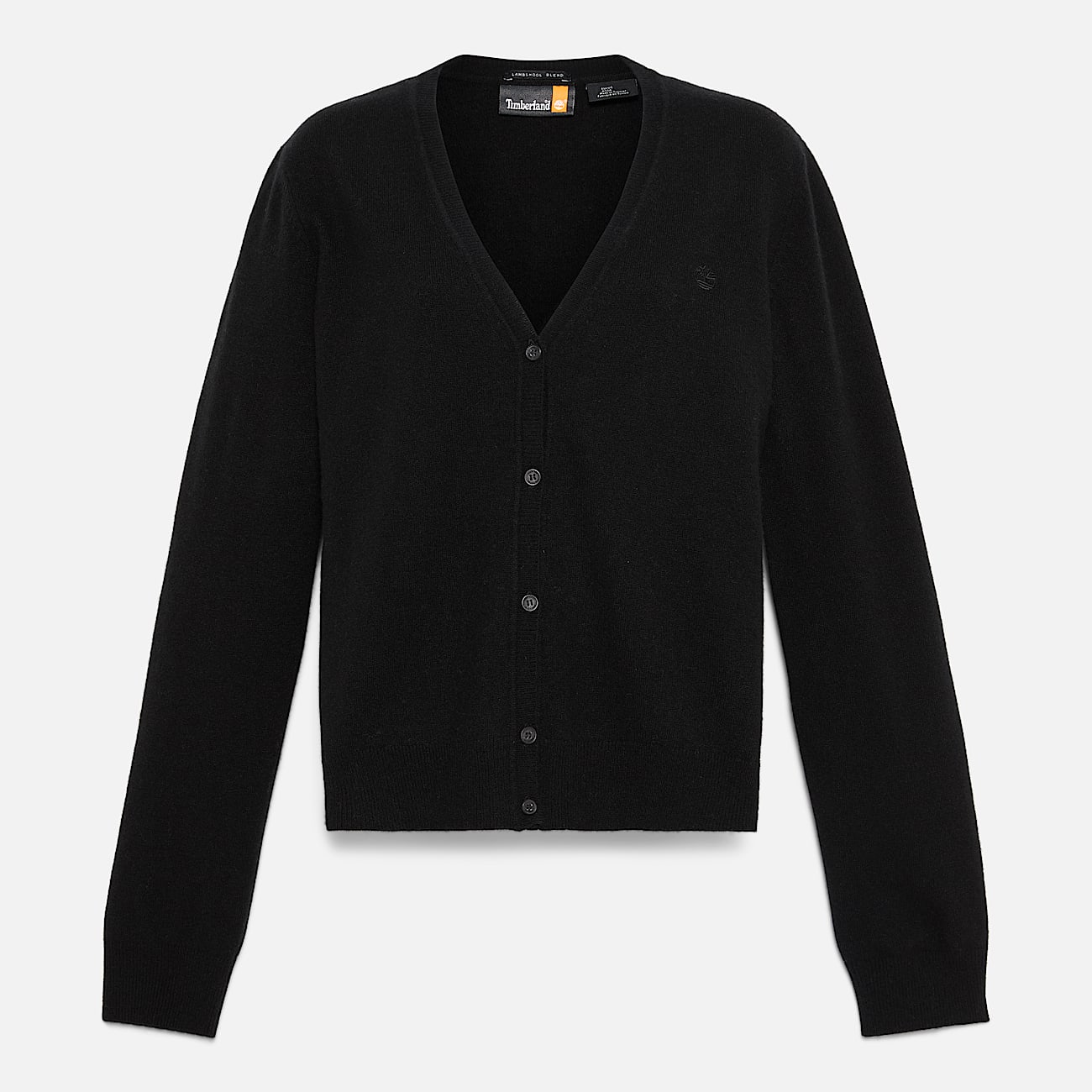 Timberland® Merino Cardigan for Women in Black - 5