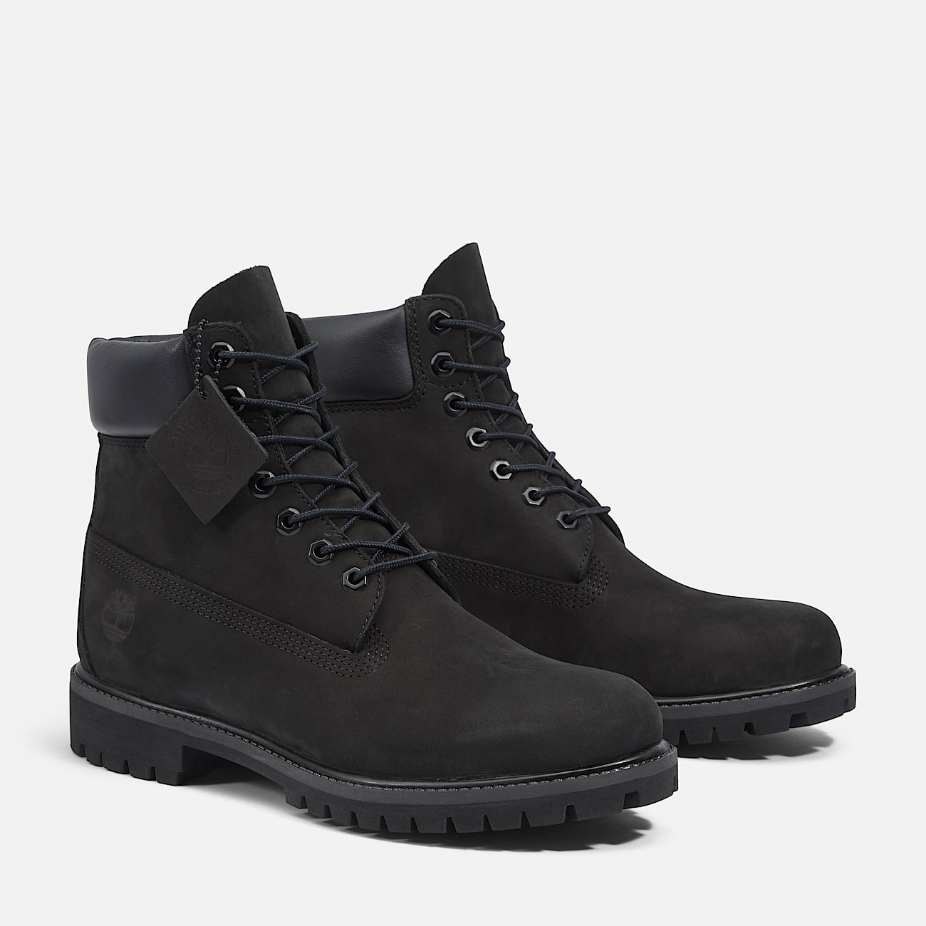 Timberland® Premium 6-Inch Waterproof Boot for Men in Black - 4