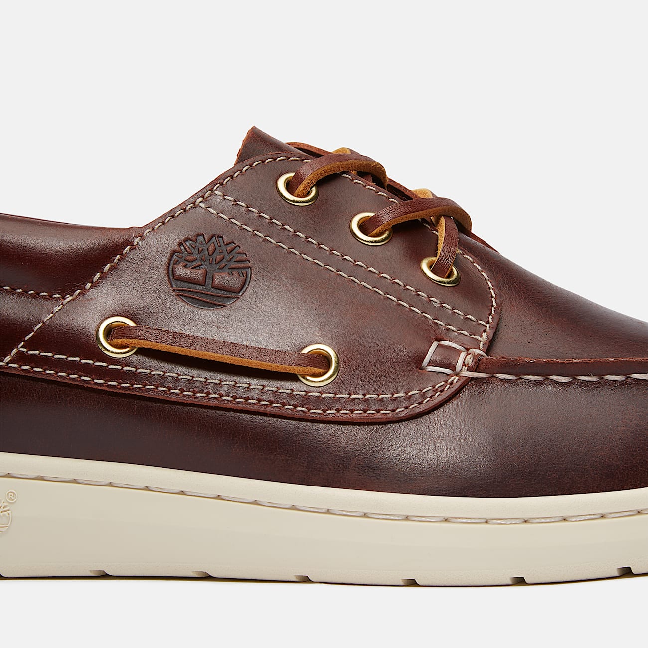 Portofino Pier Boat Shoe for Men in Burgundy - 7