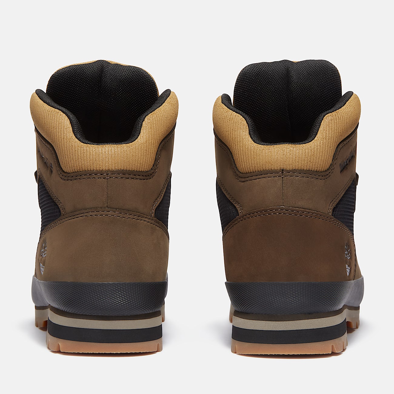 Euro Hiker Boot for Men in Dark Brown/Black - 5