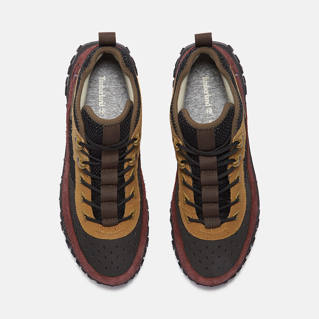 GreenStride™ Motion 6 Trainer for Men in Black/Burgundy - 2