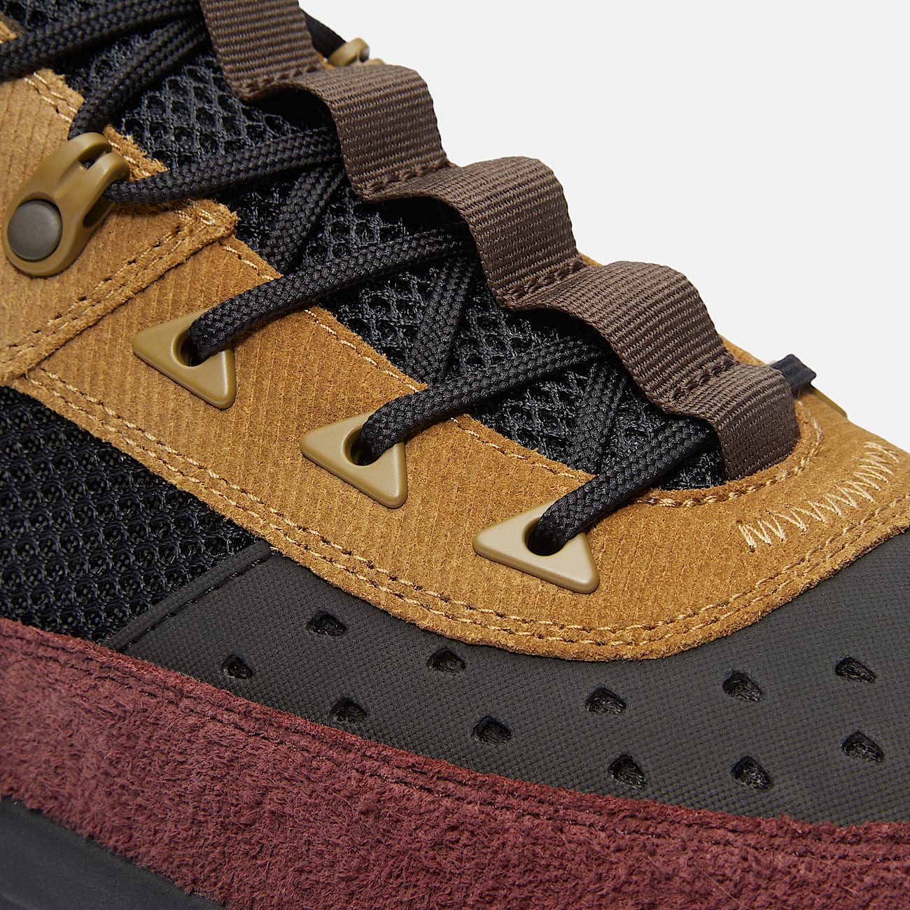 GreenStride™ Motion 6 Trainer for Men in Black/Burgundy - 7