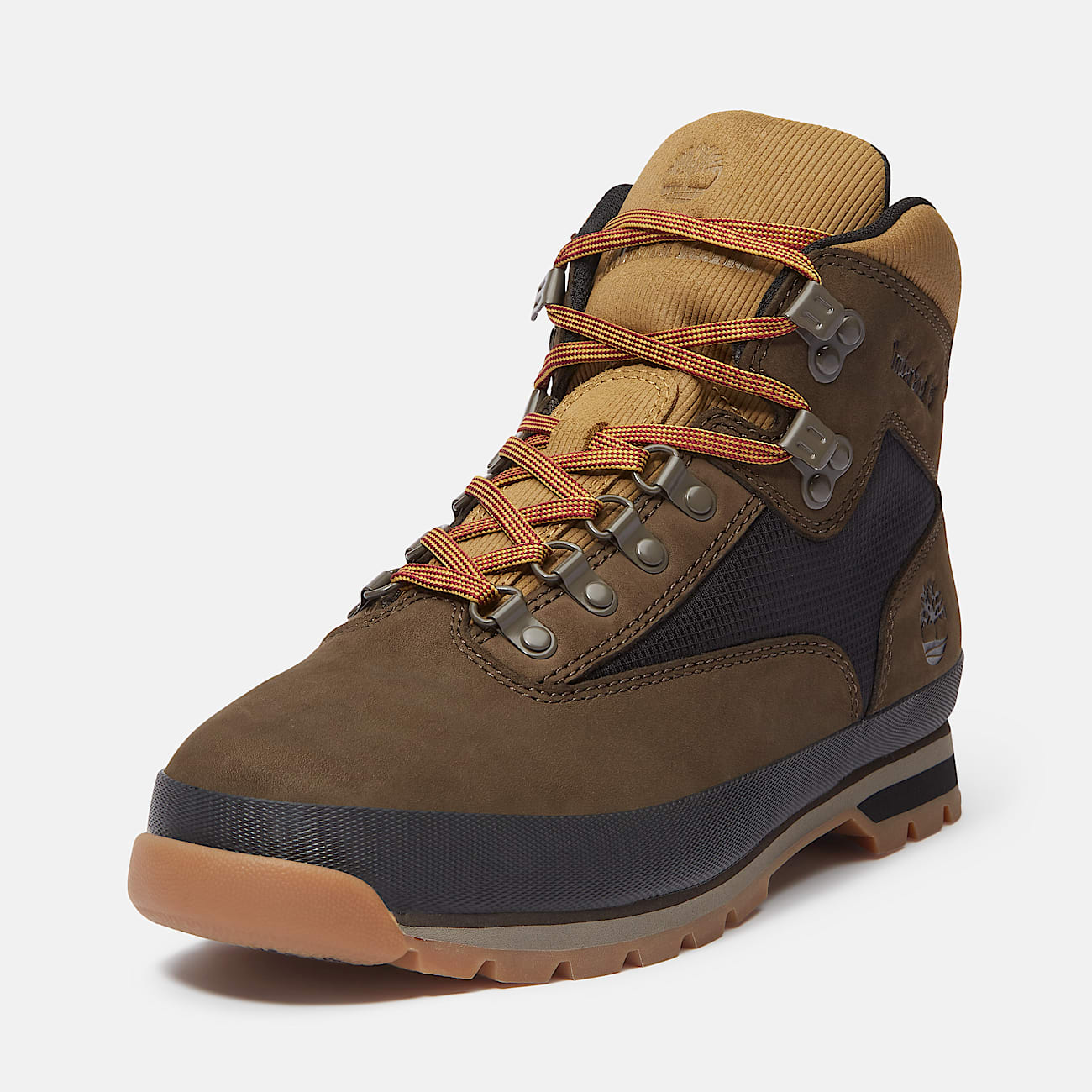 Euro Hiker Boot for Men in Dark Brown/Black - 9