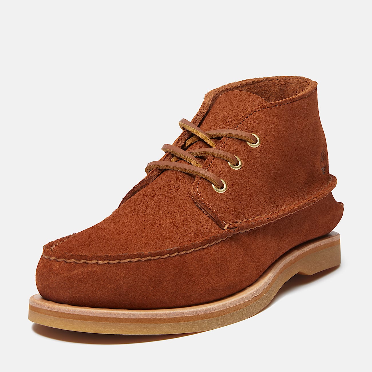 Crafted Boat Mid Boot for Men in Brown - 9