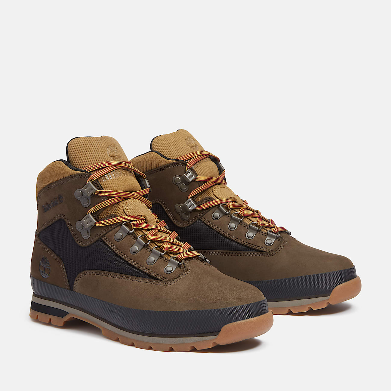 Euro Hiker Boot for Men in Dark Brown/Black - 4