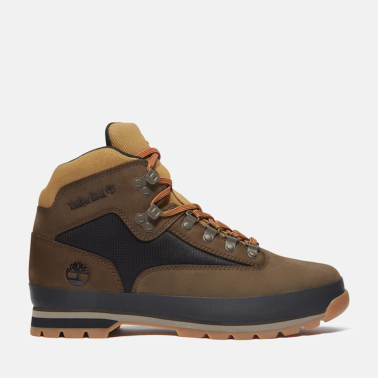 Euro Hiker Boot for Men in Dark Brown/Black - 1