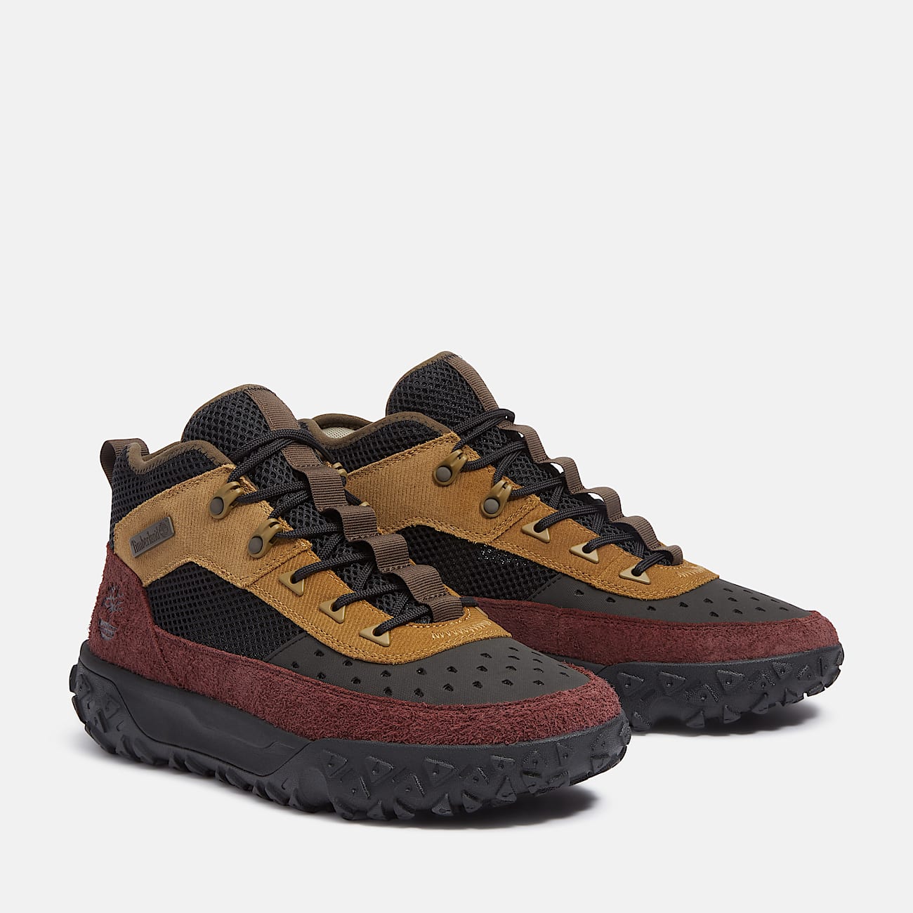 GreenStride™ Motion 6 Trainer for Men in Black/Burgundy - 4