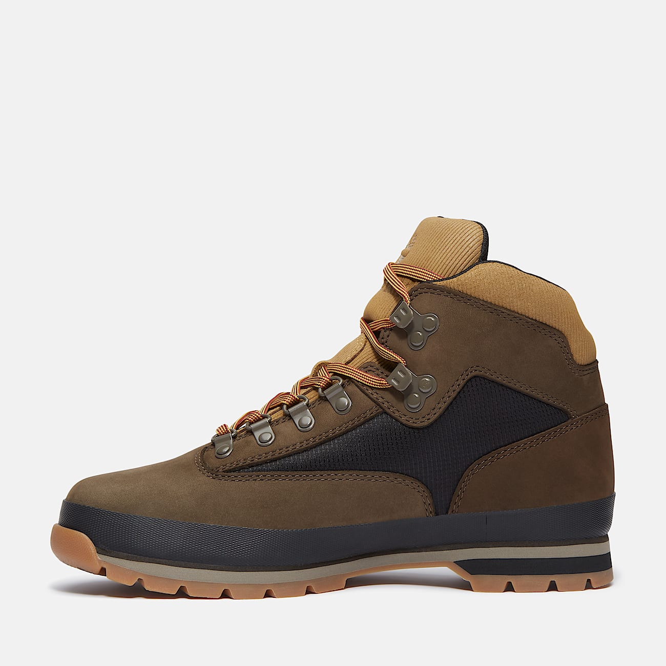 Euro Hiker Boot for Men in Dark Brown/Black - 6