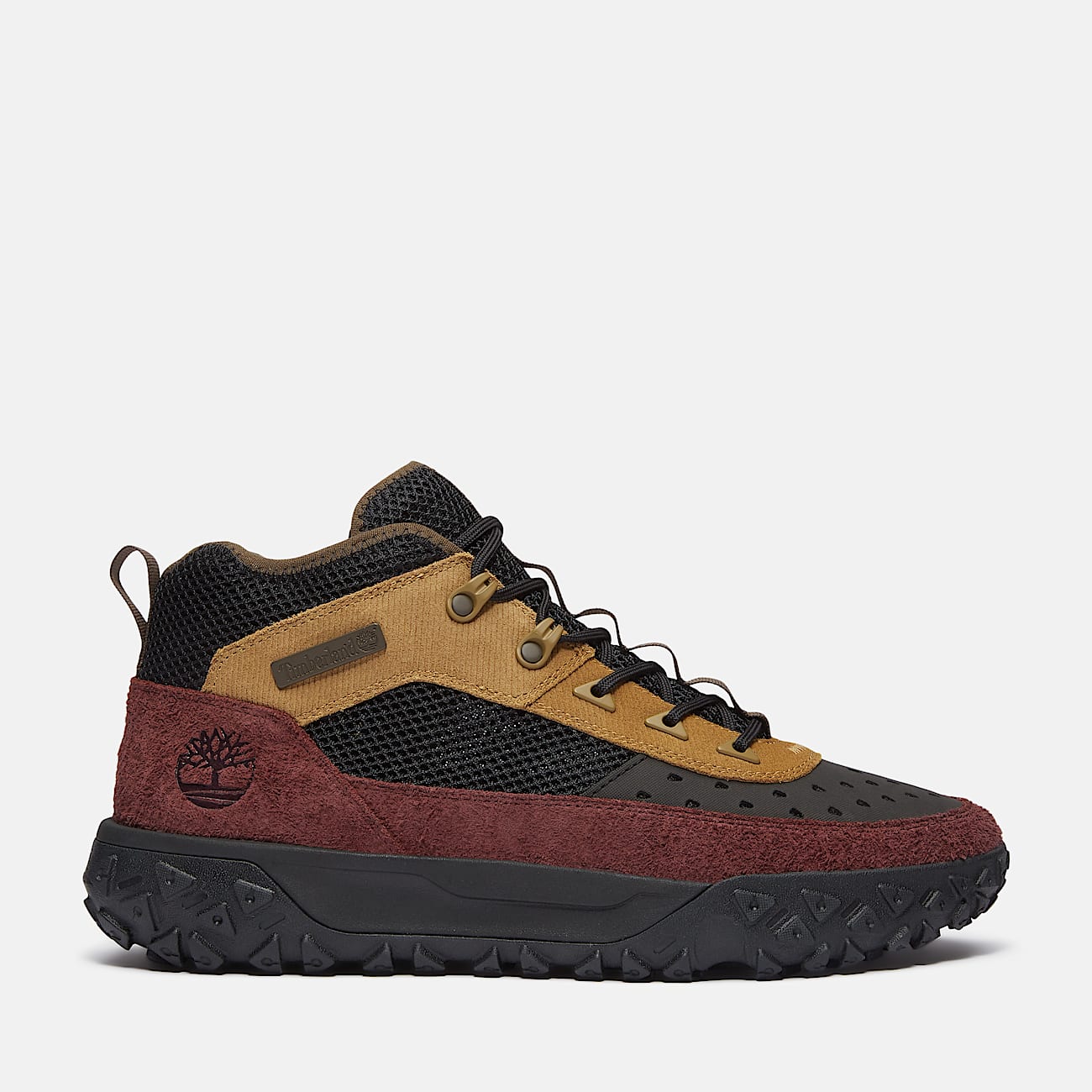 GreenStride™ Motion 6 Trainer for Men in Black/Burgundy - 1