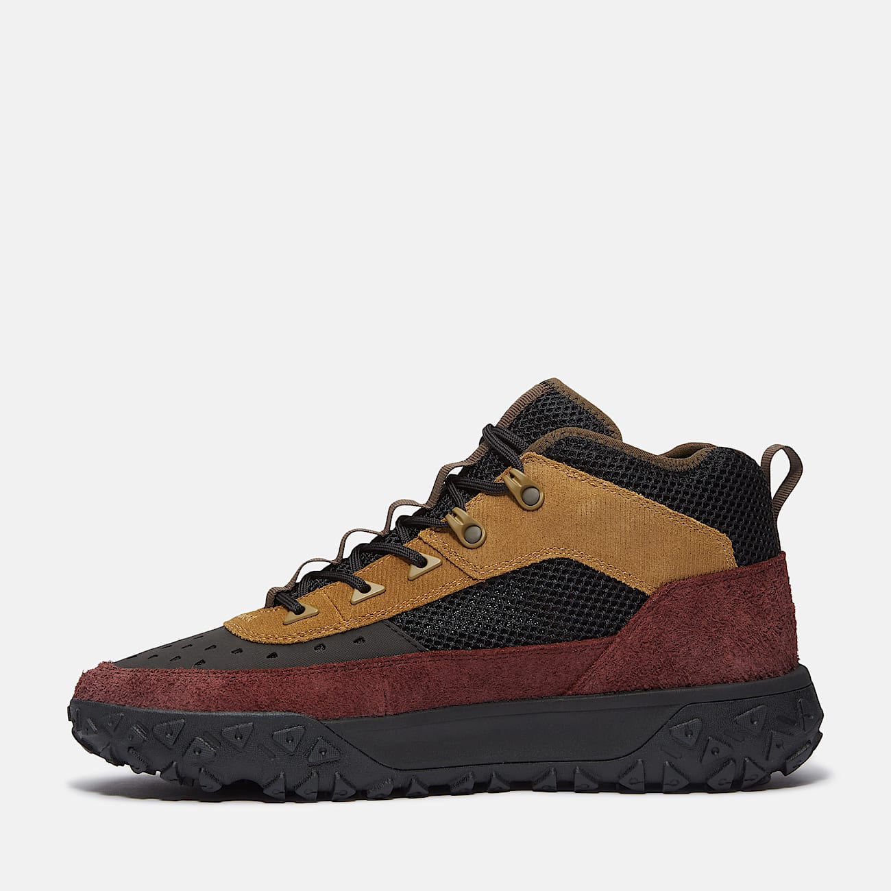 GreenStride™ Motion 6 Trainer for Men in Black/Burgundy - 6