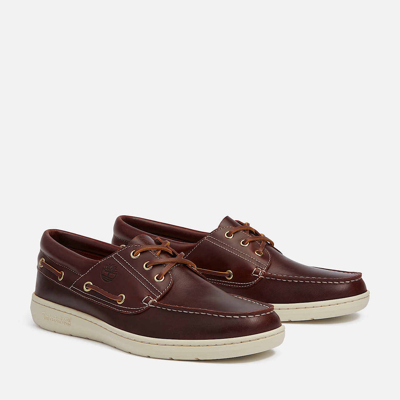 Portofino Pier Boat Shoe for Men in Burgundy - 4