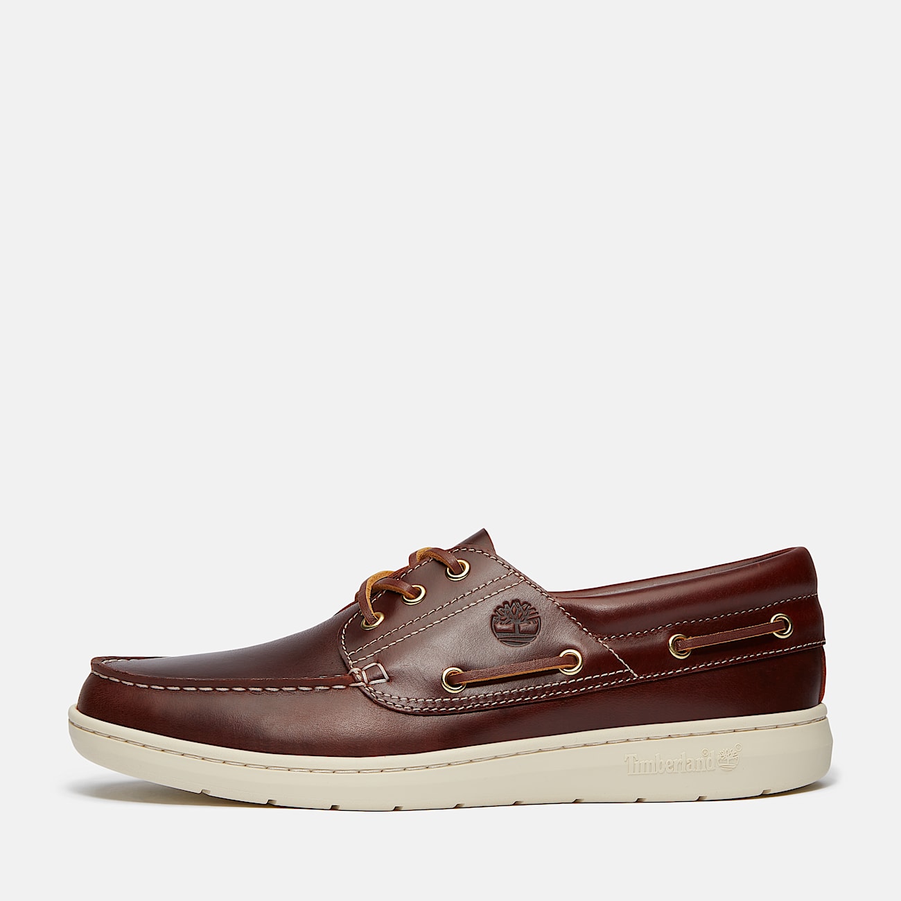 Portofino Pier Boat Shoe for Men in Burgundy - 8